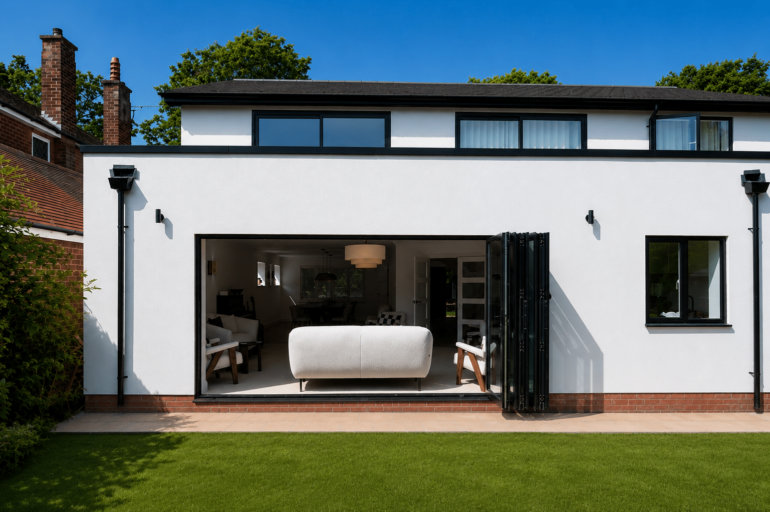 bifolds fully open