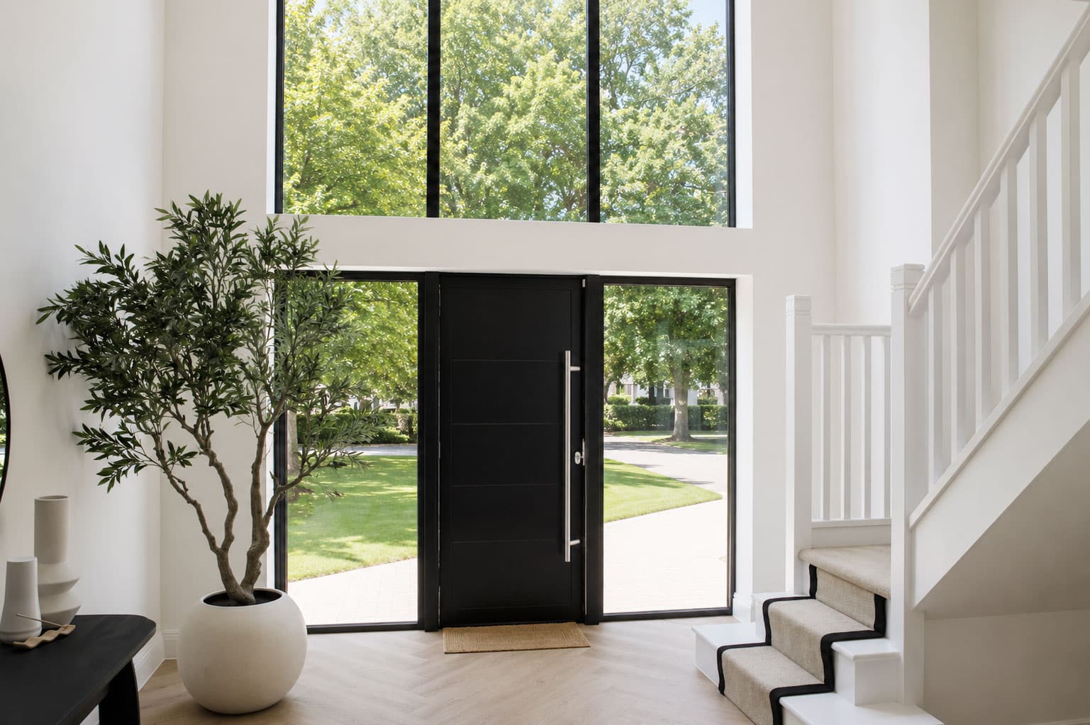 aluminium entrance doors